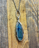 Labradorite Oval Diffuser Necklaces