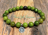 Jade stretch diffuser bracelets -