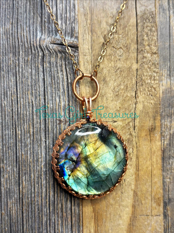 Labradorite Round necklaces