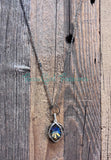 Labradorite Point Diffuser necklaces