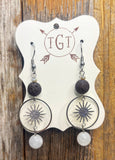 Moonstone Diffuser Earrings