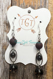 Smokey Quartz Diffuser Earrings