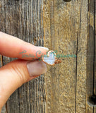 Moonstone Heart rings