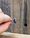 Labradorite Star and Moon rings