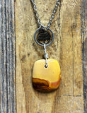 Jasper diffuser necklaces - Picture, Polychrome, Mookaite