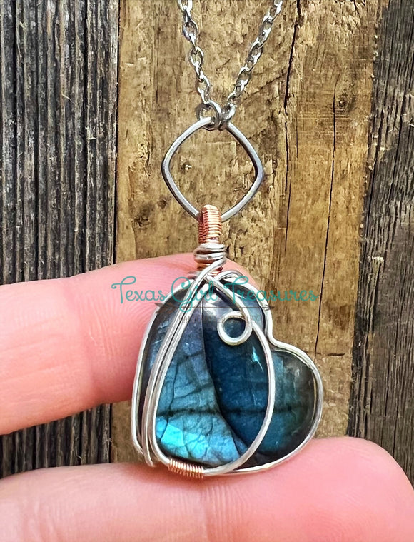 Labradorite Unique Shaped necklaces