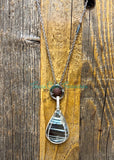 Owyhee Blue Opal diffuser necklaces