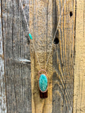 Amazonite roller bottle necklaces