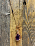 Amethyst necklaces