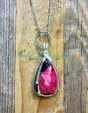 Rhodonite diffuser necklaces
