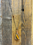 Jasper diffuser necklace - Bumblebee