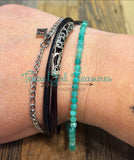 Amazonite multi strand bracelet