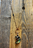Labradorite Crescent Moon
