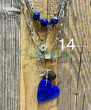 Layered necklaces