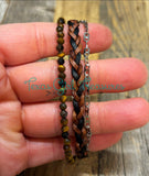 Tiger’s Eye multi strand bracelet