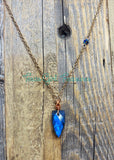 Labradorite Point Diffuser necklaces