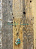 Abalone Diffuser Necklace