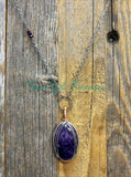 Lepidolite Diffuser necklaces
