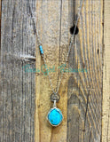 Turquoise diffuser necklaces