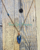 Labradorite Point Diffuser necklaces