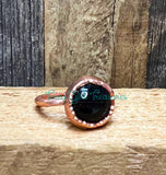 Star Diopside rings