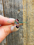 Watermelon Tourmaline rings