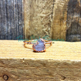 Moonstone Heart rings