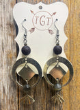 Labradorite Diffuser Earrings