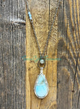 Larimar Diffuser necklace