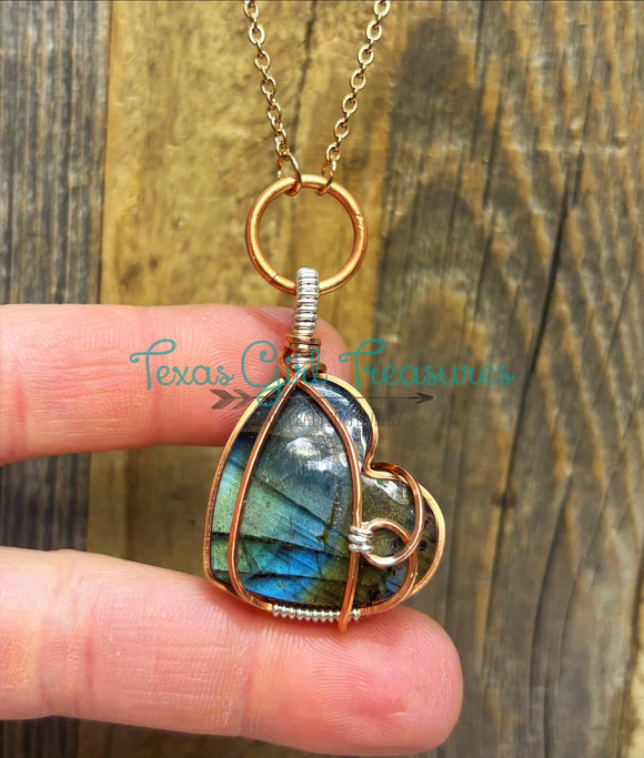 Labradorite Unique Shaped necklaces