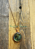 Labradorite Round necklaces