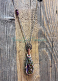 Abalone Diffuser Necklace