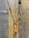 Jasper diffuser necklace - Bumblebee