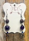 Amethyst Diffuser Earrings