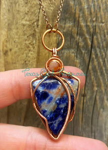 Sodalite Diffuser necklace