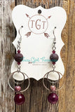 Garnet Diffuser Earrings