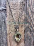 Lemon Quartz diffuser necklaces