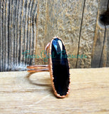Obsidian ring