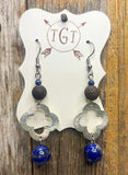 Lapis Diffuser Earrings