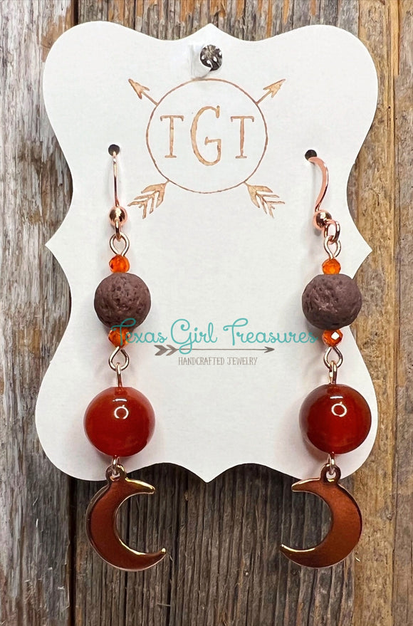 Carnelian Diffuser Earrings