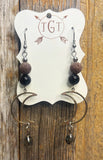 Tourmalinated Quartz Diffuser Earrings