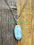Larimar Diffuser necklace