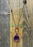 Amethyst necklaces