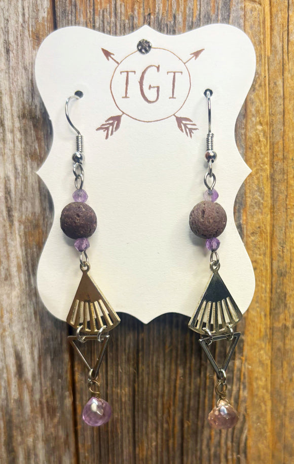 Ametrine Diffuser Earrings