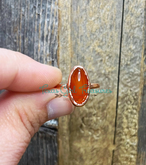 Carnelian rings