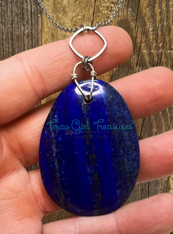 Lapis Diffuser necklaces