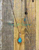Turquoise diffuser necklaces