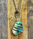 Abalone Diffuser Necklace