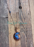 Labradorite Crescent Moon