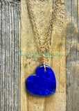 Lapis Diffuser necklaces